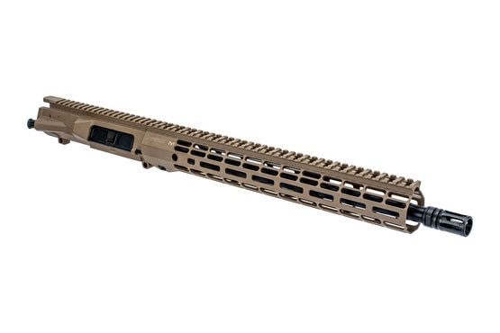 Aero Precision M5 barreled upper receiver with .308 chamber mid-length gas system and Atlas R-ONE FDE handguard